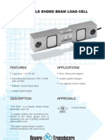 Double Ended Beam Load Cell Specs