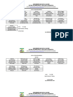 JADWAL TURUN PENJARINGAN