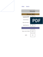 Calculate Required Condenser Capacity: Process Data