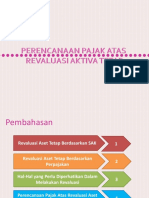 Perencanaan Pajak Atas Revaluasi Aset Tetap