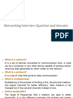 Networking Interview Question and Answers