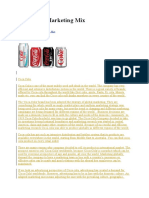 Coca Cola Marketing Mix