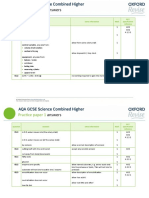 Practice Paper 1: Answers