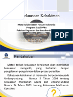 Materi Sesi 6 - Pkni4207 - Sistem Hukum Indonesia