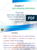 Sampling and Sampling Distribution