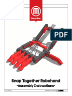 Snap Together Robohand: - Assembly Instructions