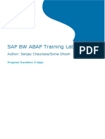 Sap BW Abap Lab Book