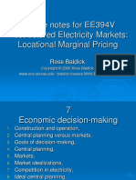Course Notes For EE394V Restructured Electricity Markets: Locational Marginal Pricing