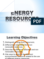 Energy Resources: Renewable vs Non-Renewable