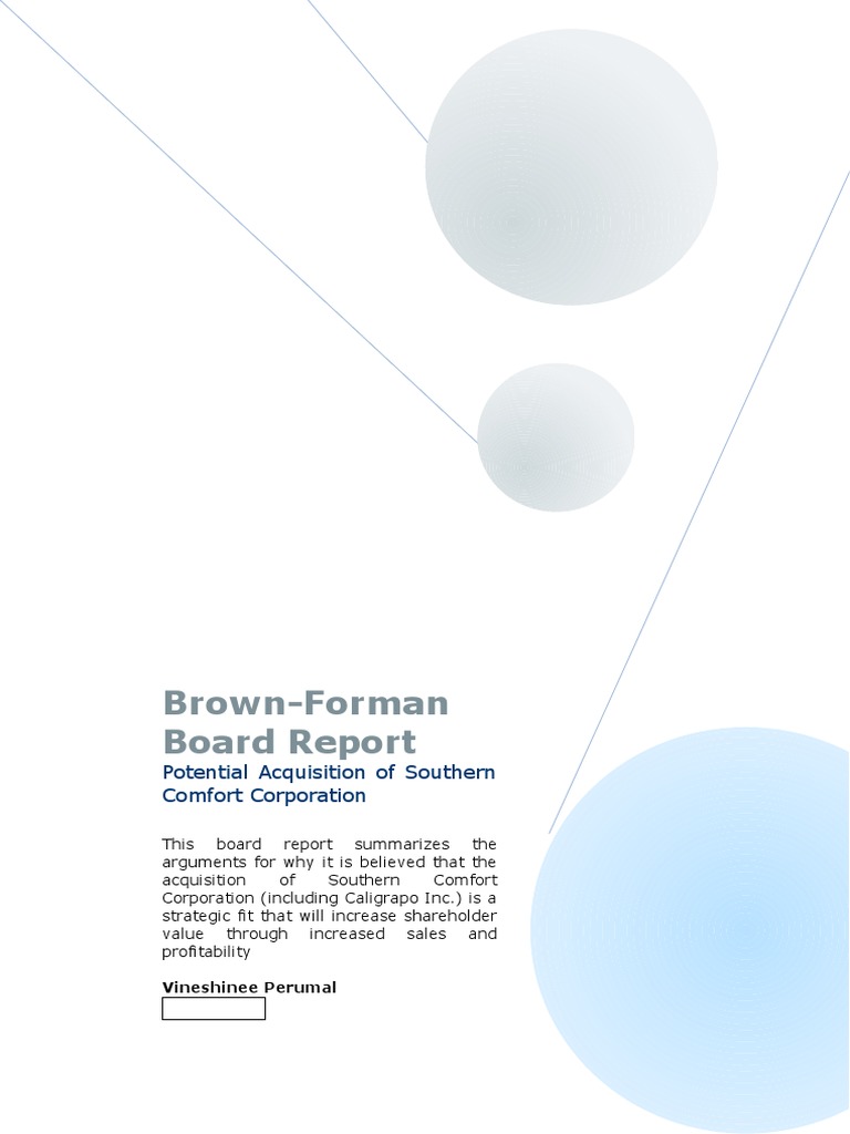 Brown Forman Report PDF Dividend Stocks