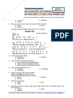 Soal Kelas 1 Tema 2 Subtema 2