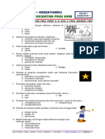 Soal Kelas 1 Tema 3 Subtema 1