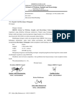 Surat Undangan Studi Banding Brawijaya Mengajar