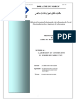 M6 - Élaboration Et Constitution Des Dossiers de Fabrication