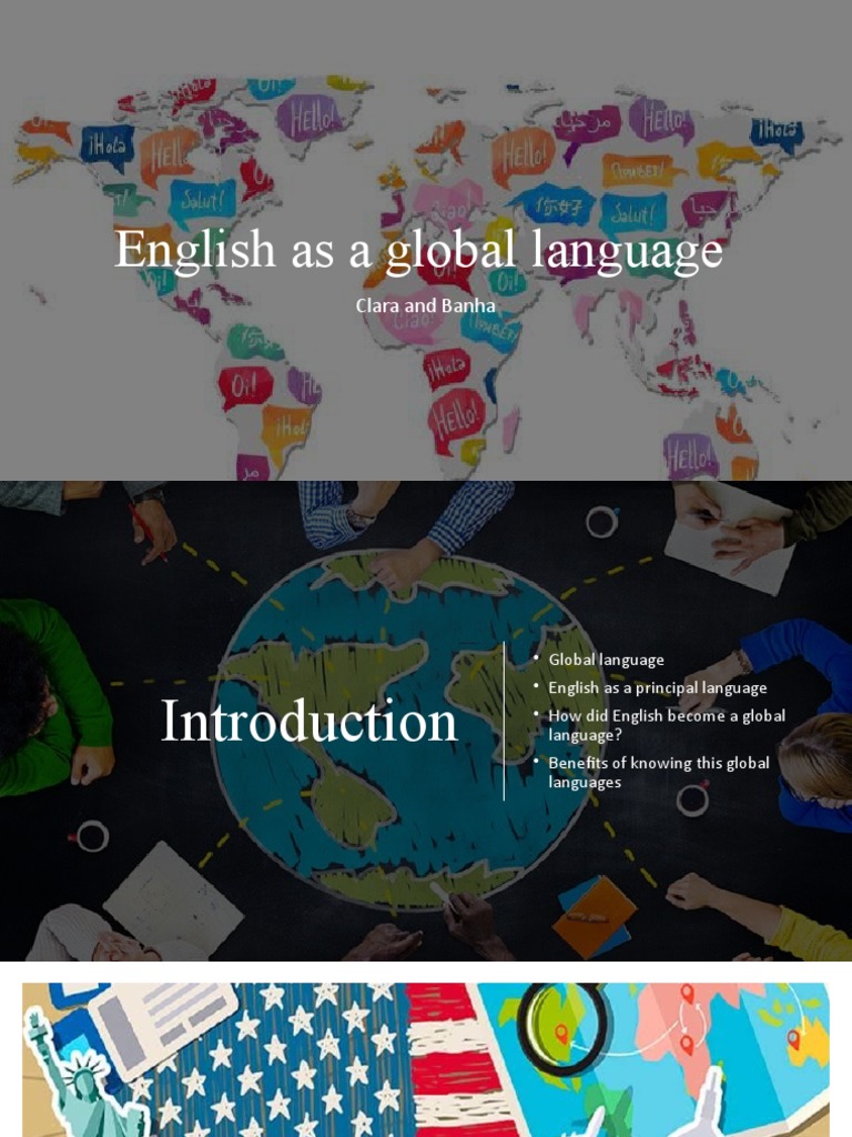 presentation on english as a global language