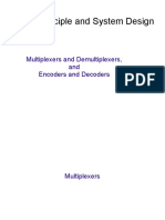 Digital Principles: Multiplexers, Demultiplexers, Encoders & Decoders