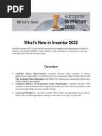 Inventor Whats New 2022