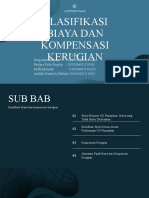 Klasifikasi Biaya dan Kompensasi Kerugian dalam Akuntansi Pajak