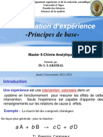 Cours1 Principes de Base Planification D'experience M2 S3 2021 2022 Final