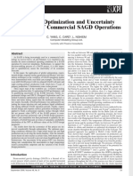 Economic Optimization and Uncertainty Assessment of Commercial SAGD Operations