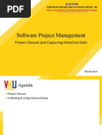 Lecture 15 - Project Closure anad Capturing Historical Data