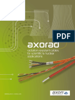 Axorad: Radiation Resistant Cables For Scientific & Nuclear Applications