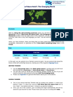 CA5.1 What Does The Future Hold?: The Changing World: Pre-Tasks