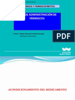 Vias de Administracion Factores Clasificacion