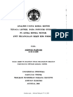Analisis Unjuk Kerja Sistem TL Pada Industri Otomotif Astra Rim Forming