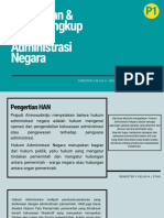 Pertemuan 1 Hukum Administrasi Negara STH Garut