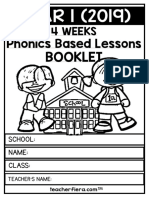 Year 1 Phonics Based Lessons 2019 Booklet (2)