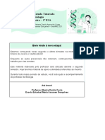 Plano de Estudo Biologia EJA 2o Bimestre