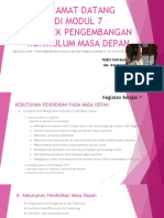 Tugas Pengembangan Kurikulum Dan Pembelajaran Di SD Modul 7 & 8