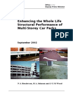 Henderson, Johnson & Wood 2002 Enhancing The Whole Life Structural Performance of Multi-Storey Car Parks