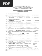 Multiple Choice Questions-Ccp