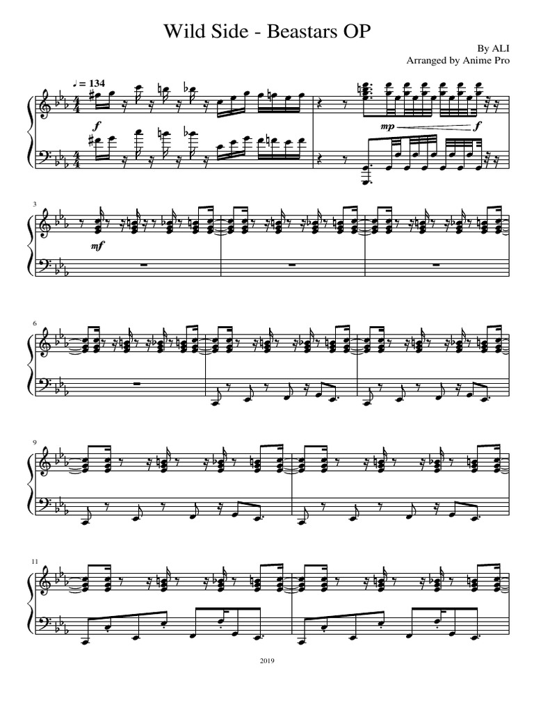 Wild Side Beastars Op Pdf