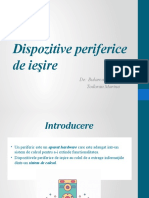 Dispozitive Periferice de Ieşire