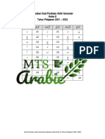 Jawaban Soal Penilaian Akhir Semester Bahasa Arab MTs Kelas 8 TP 2021-2022 - MTs Arabic