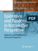 Jörg Vögele, Stefanie Knöll, Thorsten Noack (Eds.) - Epidemien Und Pandemien in Historischer Perspektive - Epidemics and Pandemics in H