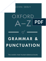 Oxford A-Z of Grammar and Punctuation - John Seely