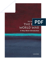 The First World War: A Very Short Introduction - Michael Howard