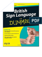 British Sign Language For Dummies - City Lit