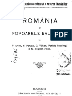Vasile Parvan s.a - Romania Si Popoarele Balcanice (1912)