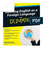 Teaching English As A Foreign Language For Dummies - Michelle Maxom