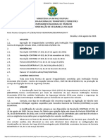 Nota Técnica sobre irregularidades em inspeções de veículos