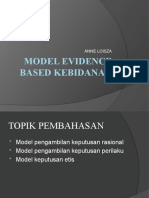 Model Evidence Based