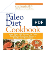 Paleo Diet Cookbook - Loren Cordain