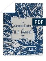 The Complete Fiction of H.P. Lovecraft - Anthologies (Non-Poetry)