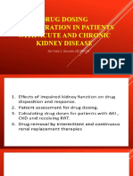 Chronic Kidney Disease Drug Dosing