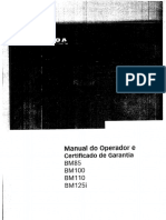 Manual do operador Valtra BM125I